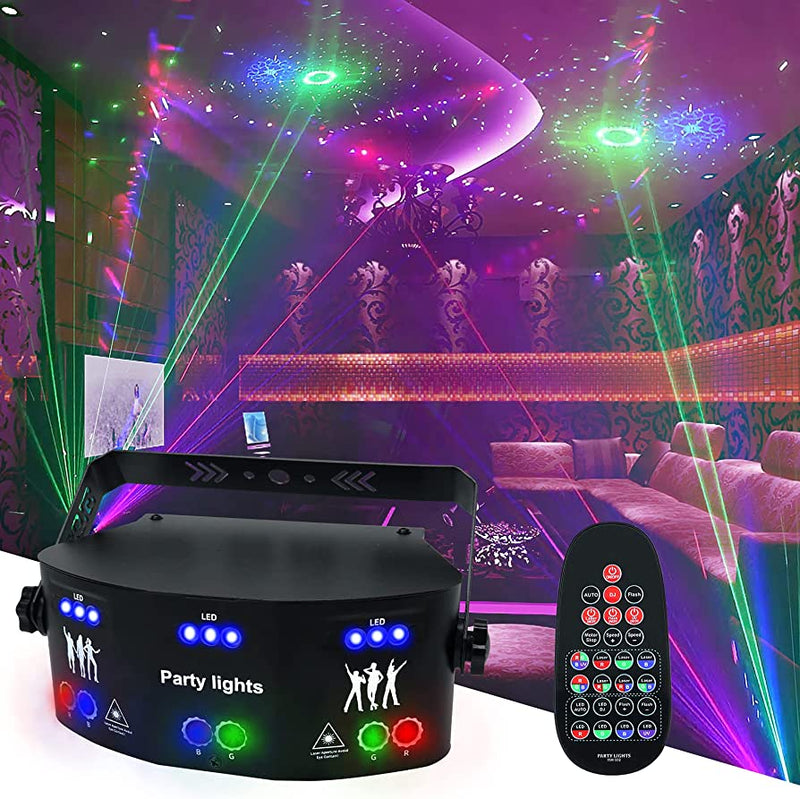 LED Laser Party Booster